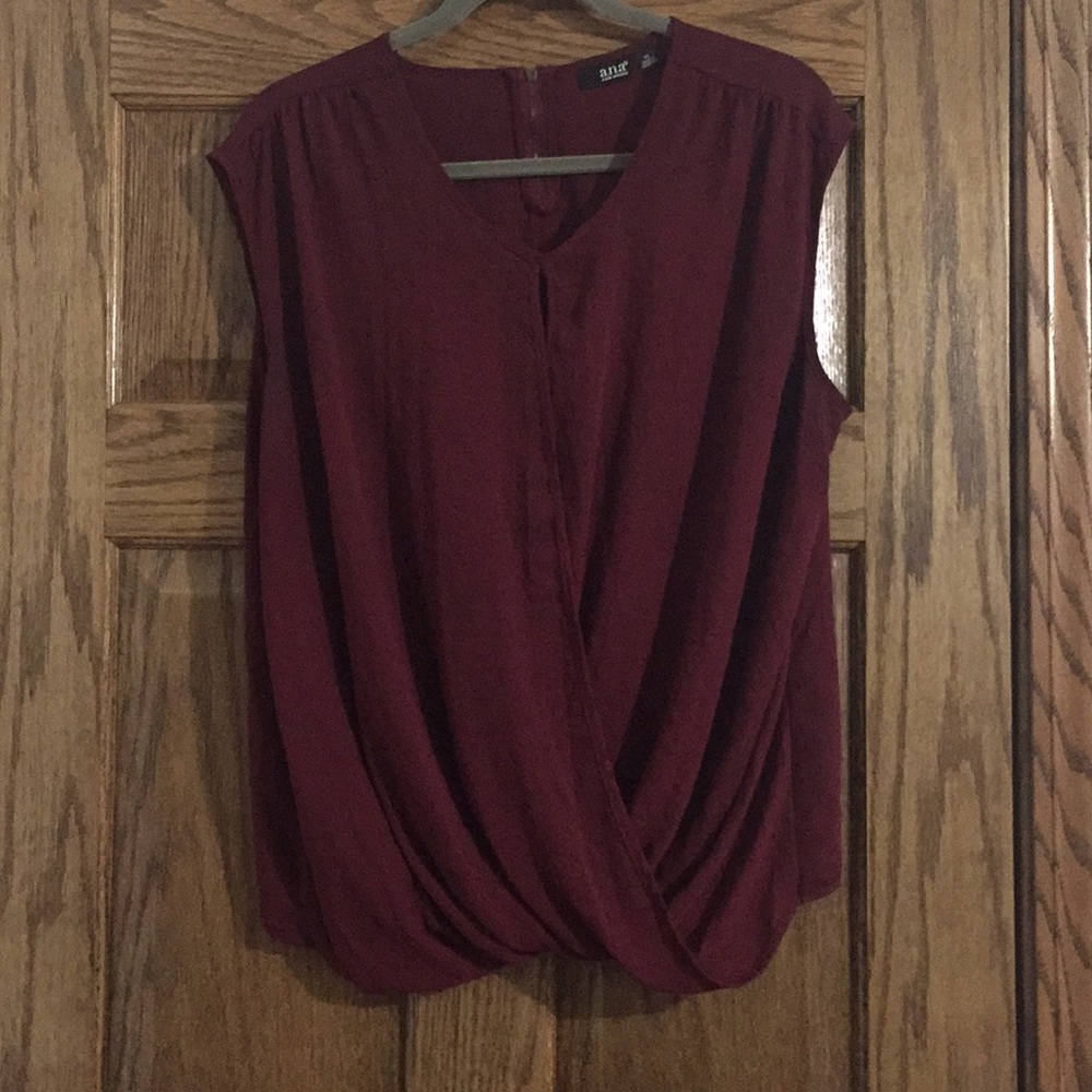 Maroon Business Casual Tank